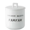 Sinnerup Opbevaring|Opbevaring-Krus m. porcelænslåg - Verdens bedste farfar