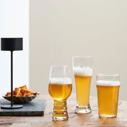 Sinnerup Glas-Ølglas H22 cm, 2 stk