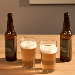 Sinnerup Glas-Ølglas H15 cm, 4 stk.