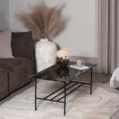 Furniture by Sinnerup Sofaborde-LINES II sofabord i marmor 100x50 cm
