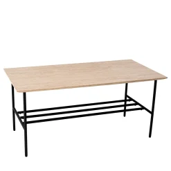Furniture by Sinnerup Sofaborde-LINES II sofabord i travertin 100x50 cm