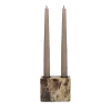 Sinnerup Lys & Stager-Marble II Cube Lysestage 2 lys
