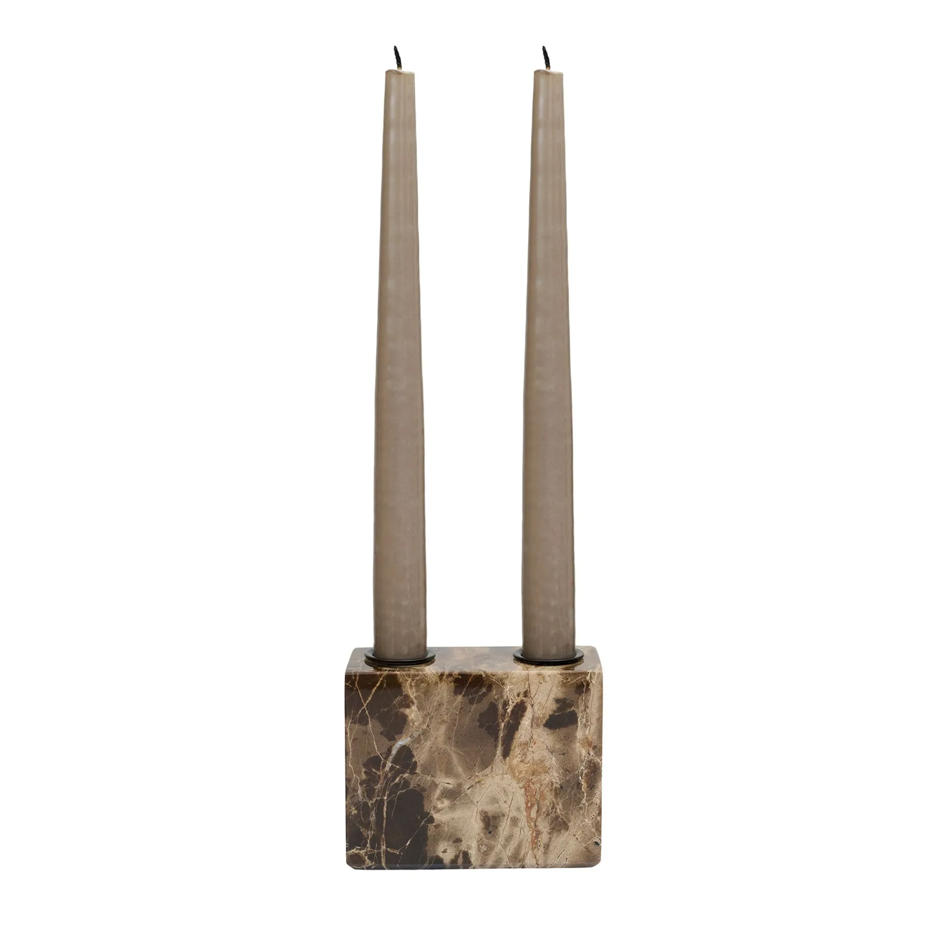 Sinnerup Lys & Stager-Marble II Cube Lysestage 2 lys