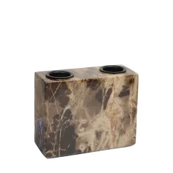 Sinnerup Lys & Stager-Marble II Cube Lysestage 2 lys