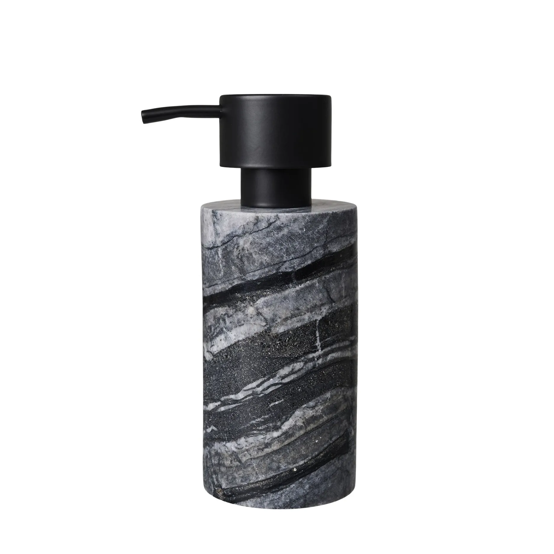 Sinnerup Sæbedispensere|Sæbedispensere-Marble II cylinder sæbedispenser
