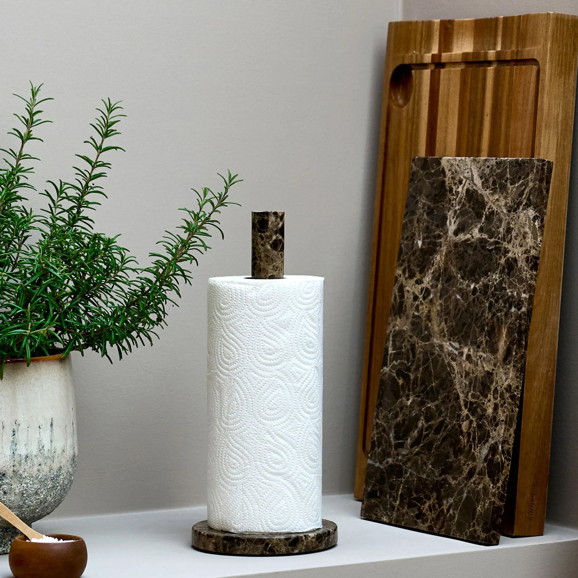 Sinnerup Køkkenrulleholdere-Marble II køkkenrulleholder