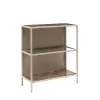 Furniture by Sinnerup Reoler-Mason II Reol - lysebrun metal