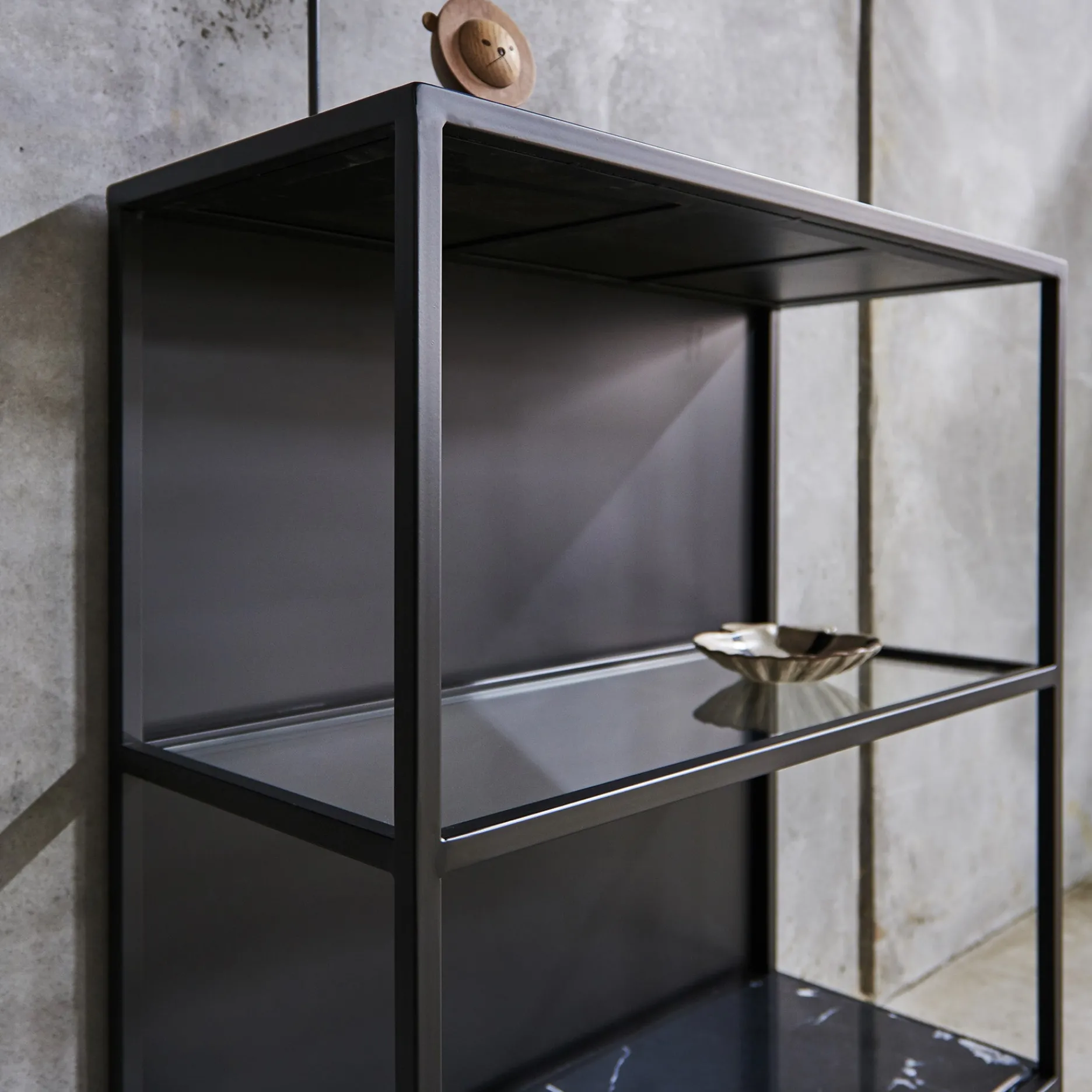 Furniture by Sinnerup Reoler-Mason II Reol - sort metal