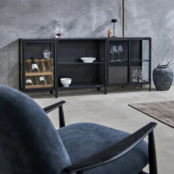 Furniture by Sinnerup Reoler-Mason II Reol - sort metal