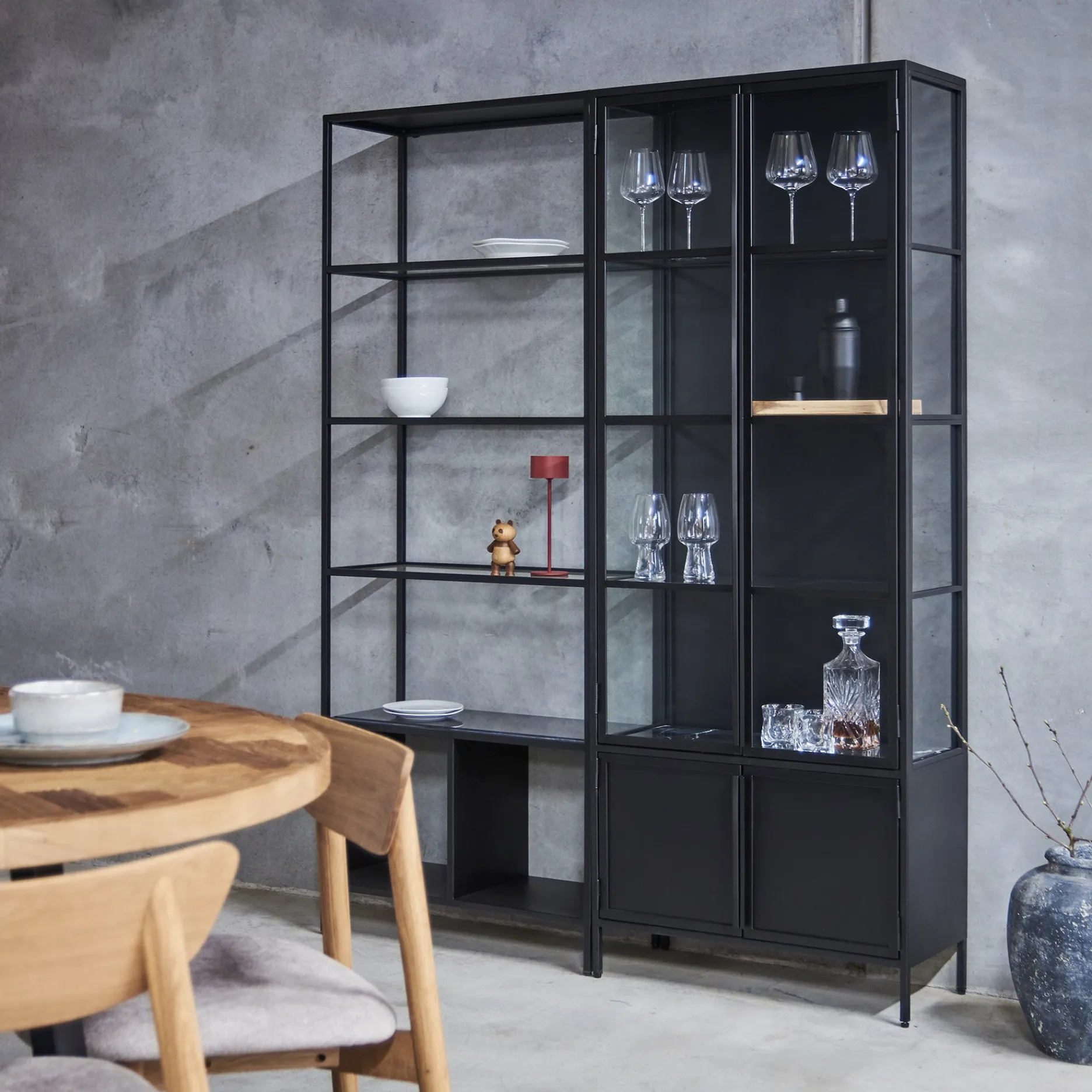 Furniture by Sinnerup Reoler-Mason II Reol H185 cm