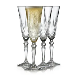 Lyngby Glas Tilbud-Melodia champagneglas 16 cl 4 stk