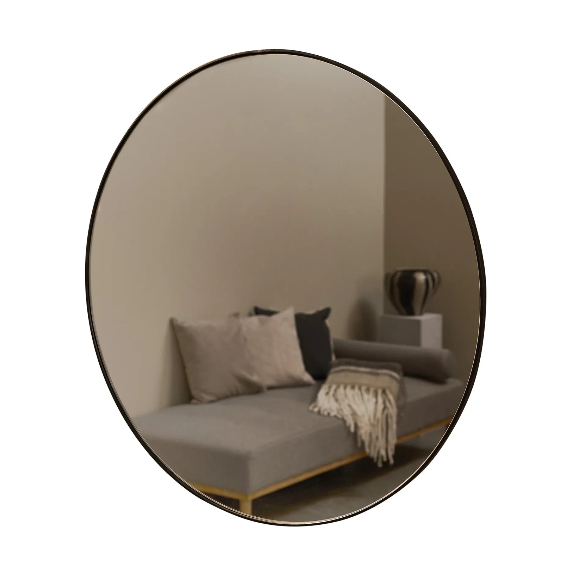 Furniture by Sinnerup Spejle|Spejle-Moon rundt spejl Ø60 cm