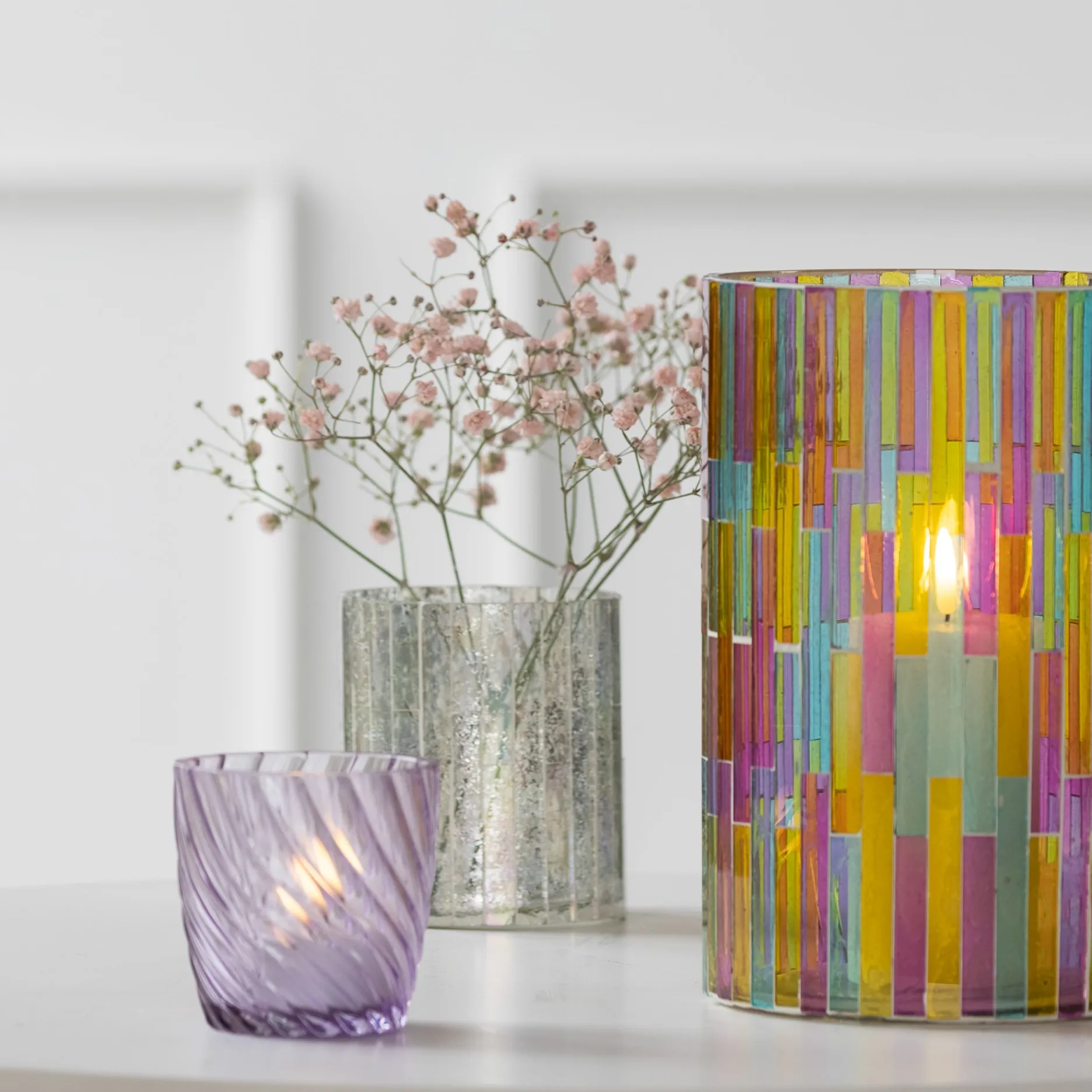 Sinnerup Vaser-Mosaik vase, H20