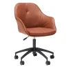 Furniture by Sinnerup Spisebordsstole|Kontorstole-New Age læder m. kontorben