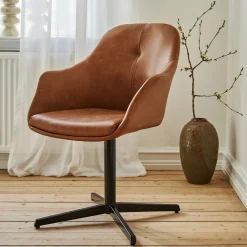 Furniture by Sinnerup Spisebordsstole-New Age PU m. drejefod