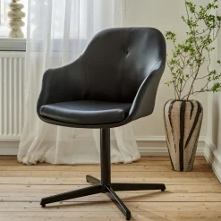 Furniture by Sinnerup Spisebordsstole-New Age PU m. drejefod