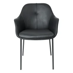 Furniture by Sinnerup Spisebordsstole-New Age spisebordsstol læder m.fast ben