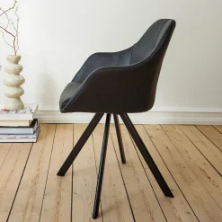 Furniture by Sinnerup Spisebordsstole-New Age spisebordsstol læder m. drejeben