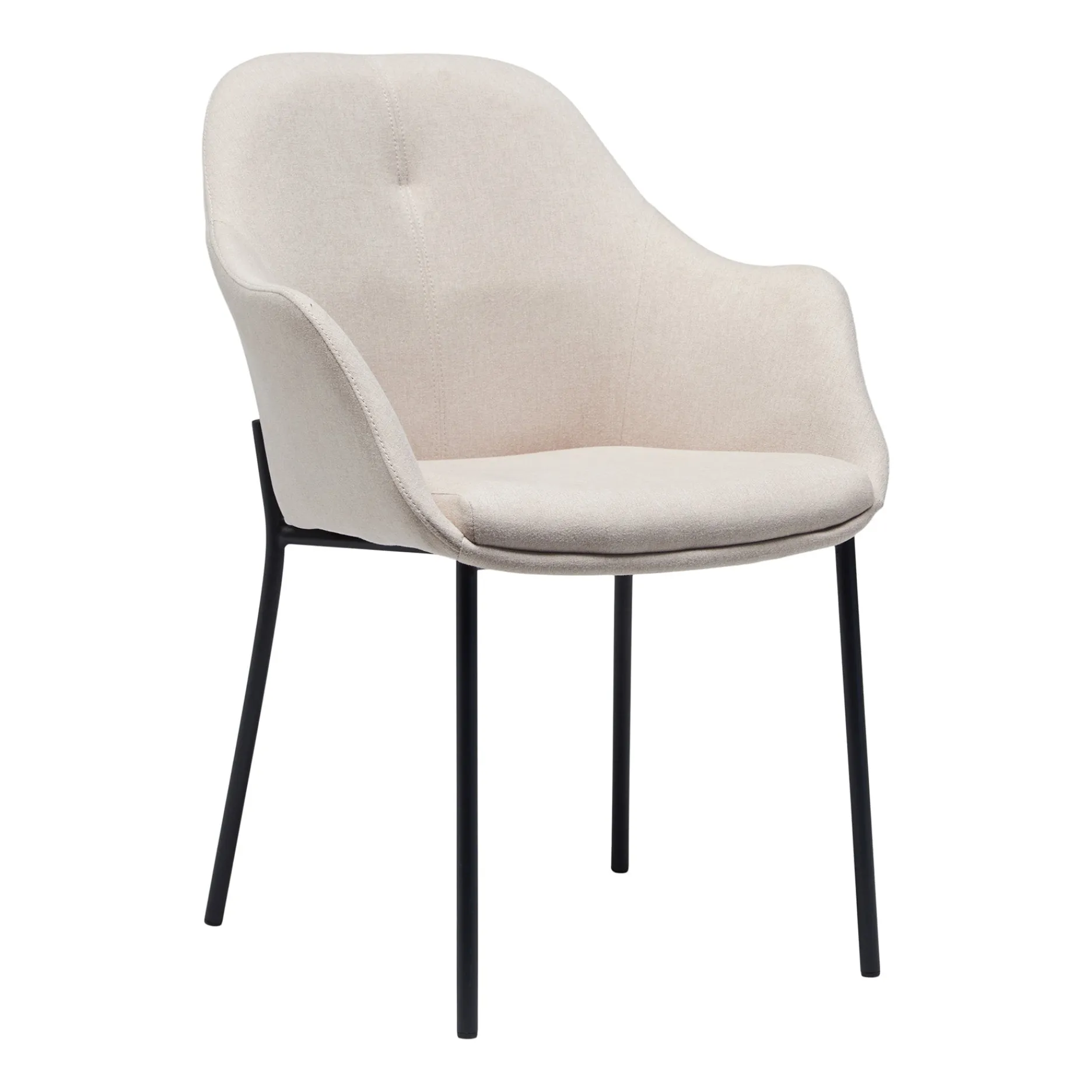 Furniture by Sinnerup Spisebordsstole-New Age spisebordsstol stof m. faste ben
