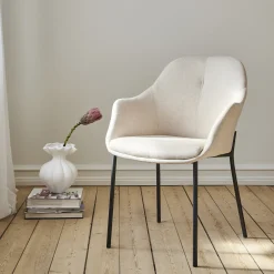 Furniture by Sinnerup Spisebordsstole-New Age spisebordsstol stof m. faste ben