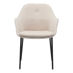 Furniture by Sinnerup Spisebordsstole-New Age spisebordsstol stof m. faste ben