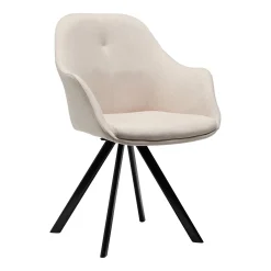 Furniture by Sinnerup Spisebordsstole-New Age stof m. drejeben