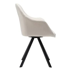 Furniture by Sinnerup Spisebordsstole-New Age stof m. drejeben