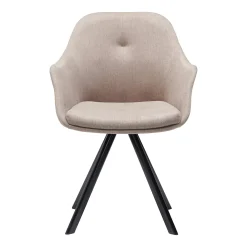 Furniture by Sinnerup Spisebordsstole-New Age stof m. drejeben