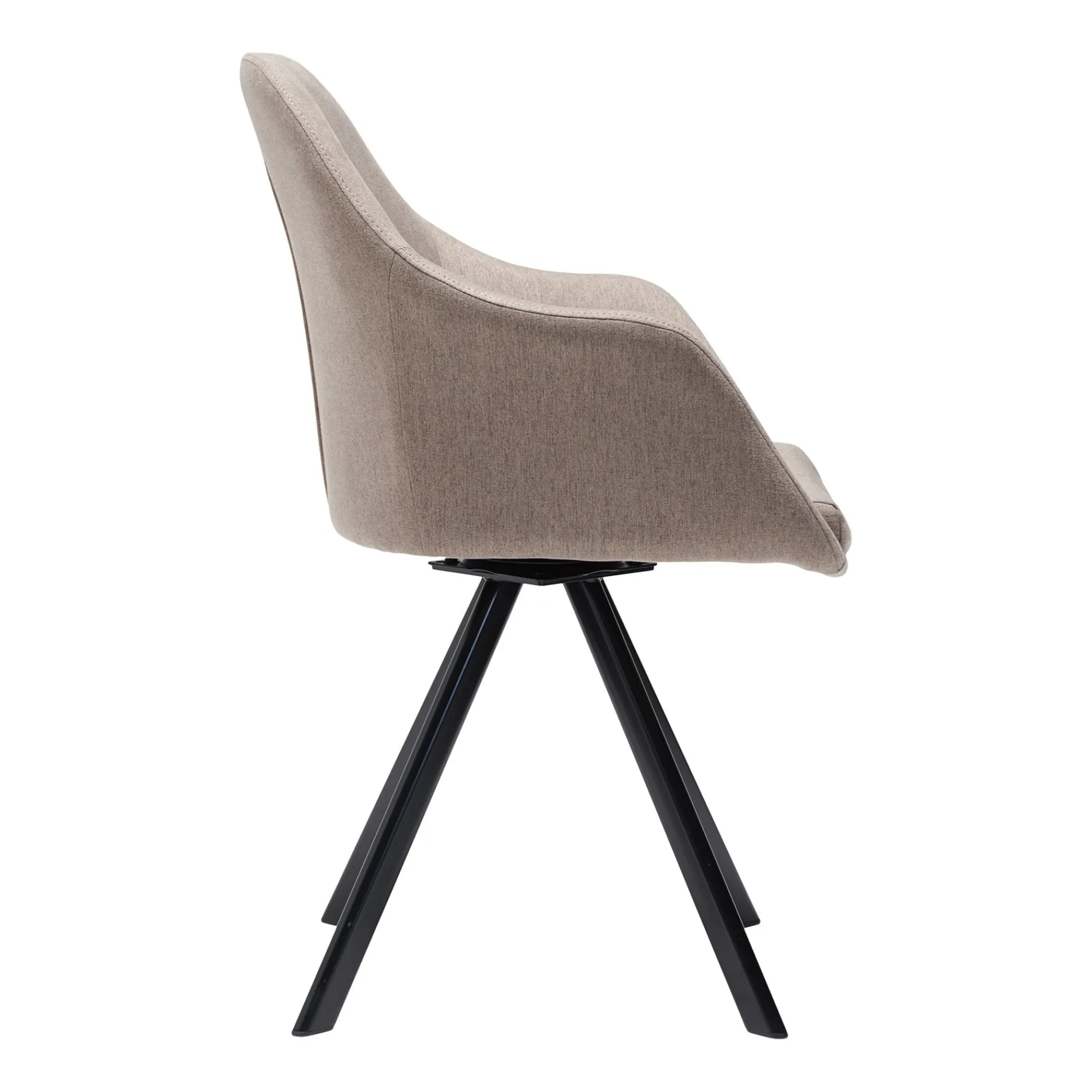Furniture by Sinnerup Spisebordsstole-New Age stof m. drejeben