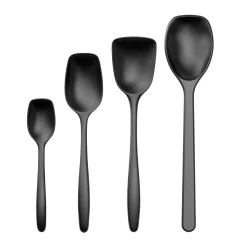Rosti Køkkenredskaber-NEW Classic grydeskesæt 4 dele carbon black