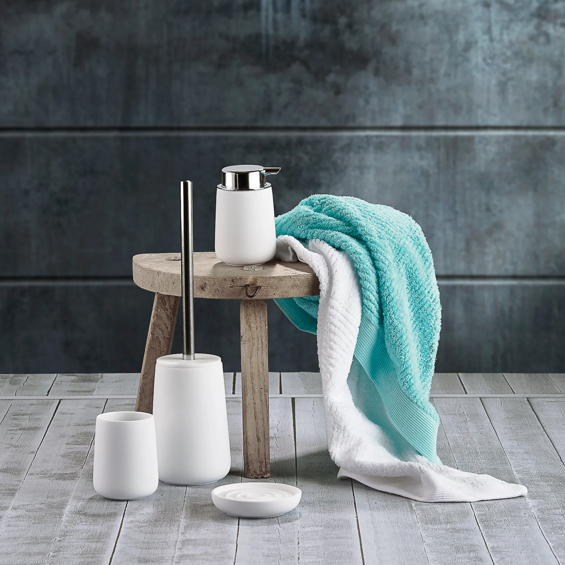 Zone Toiletbørster-Nova toiletbørste white