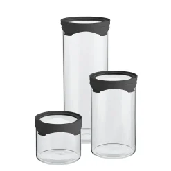 Sinnerup Opbevaring|Opbevaring-Opbevaringsglas, sæt af 3 str.