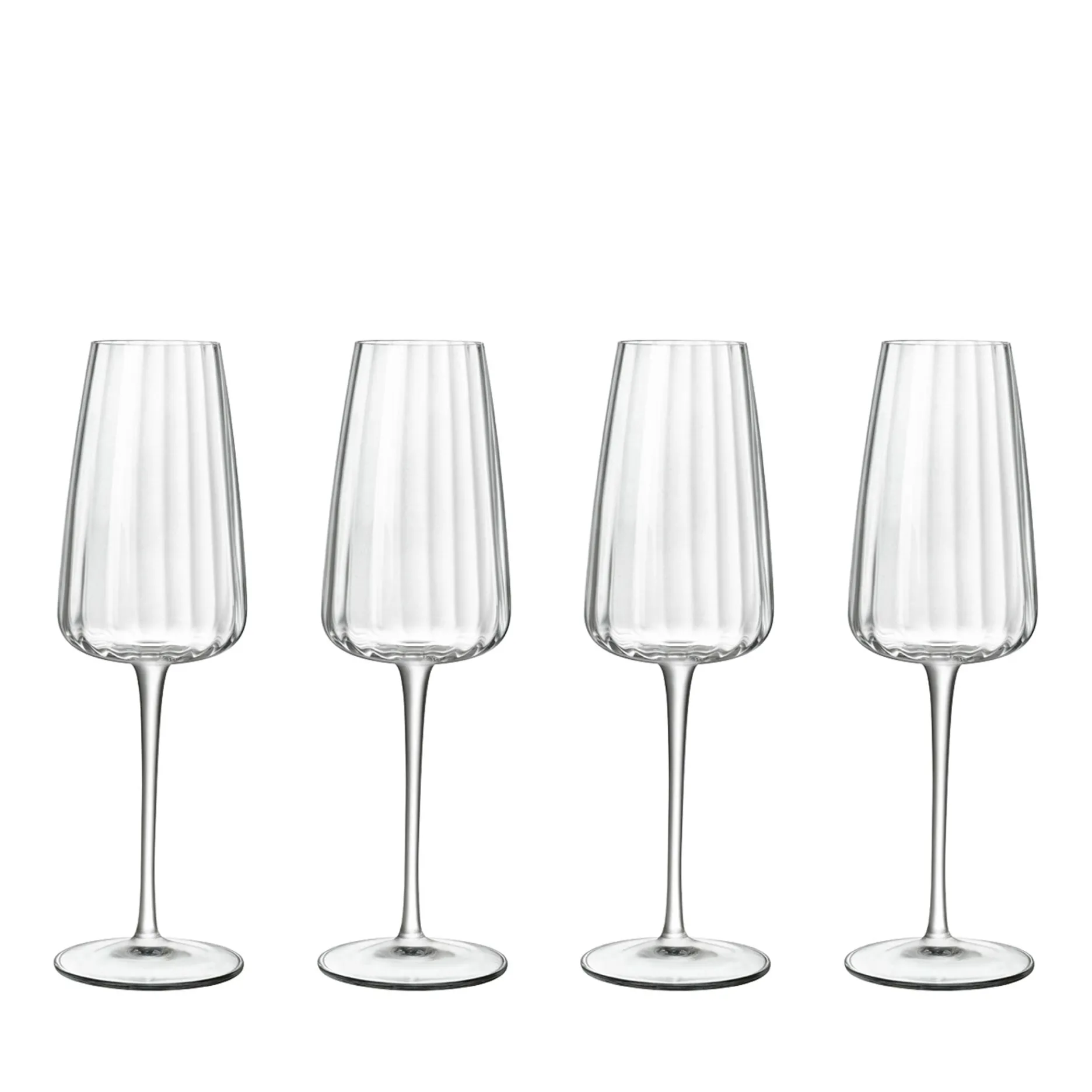 Luigi Bormioli Bar & Vin-Optica champagneglas 4 stk