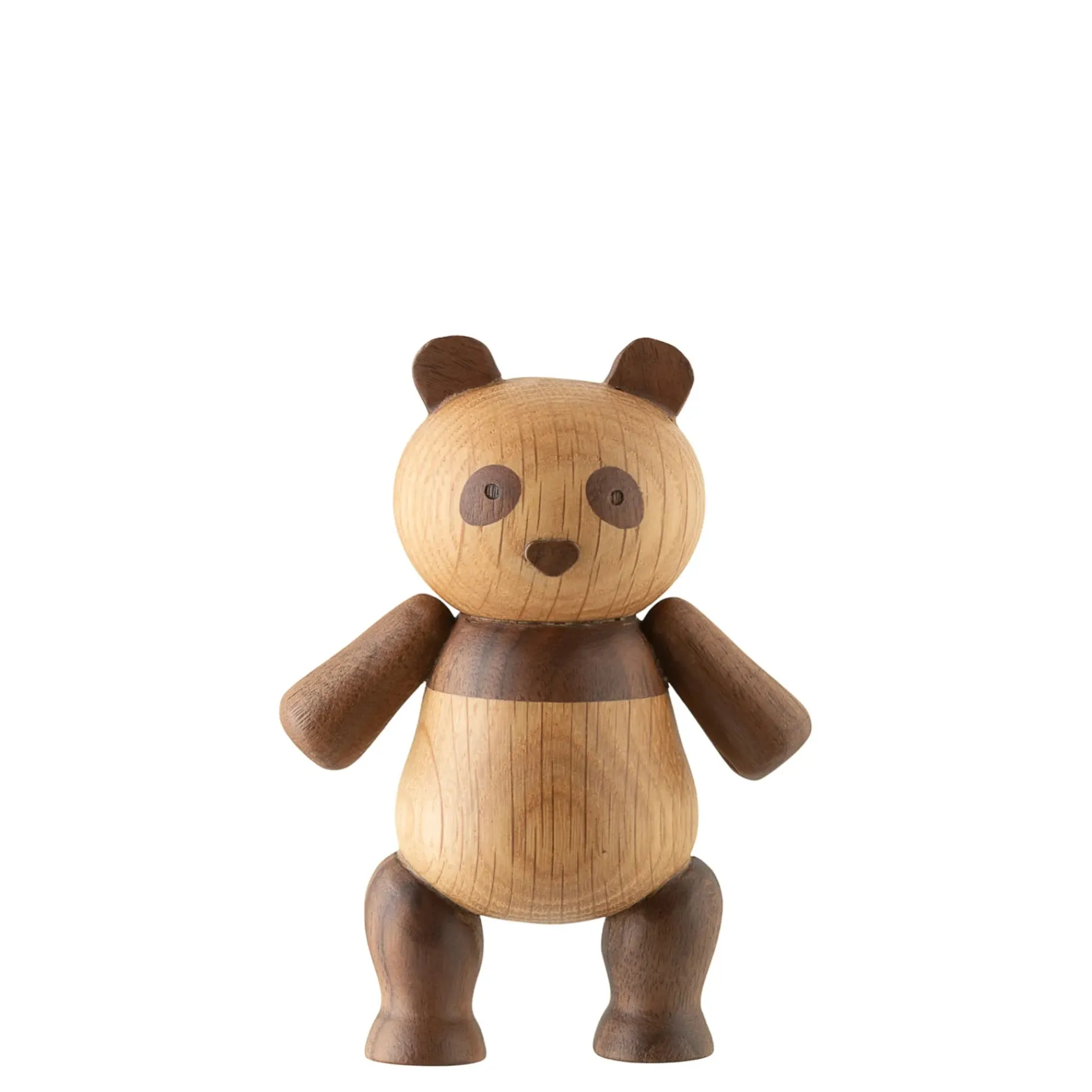 Sinnerup Figurer|Figurer-Panda i eg/valnød