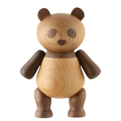 Sinnerup Figurer|Figurer-Panda i eg/valnød