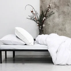 Omhu Sengetøj-Percale sengetøj 140x220 cm hvid
