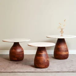Furniture by Sinnerup Sofaborde-Pietra Sofaborde sæt 2 stk
