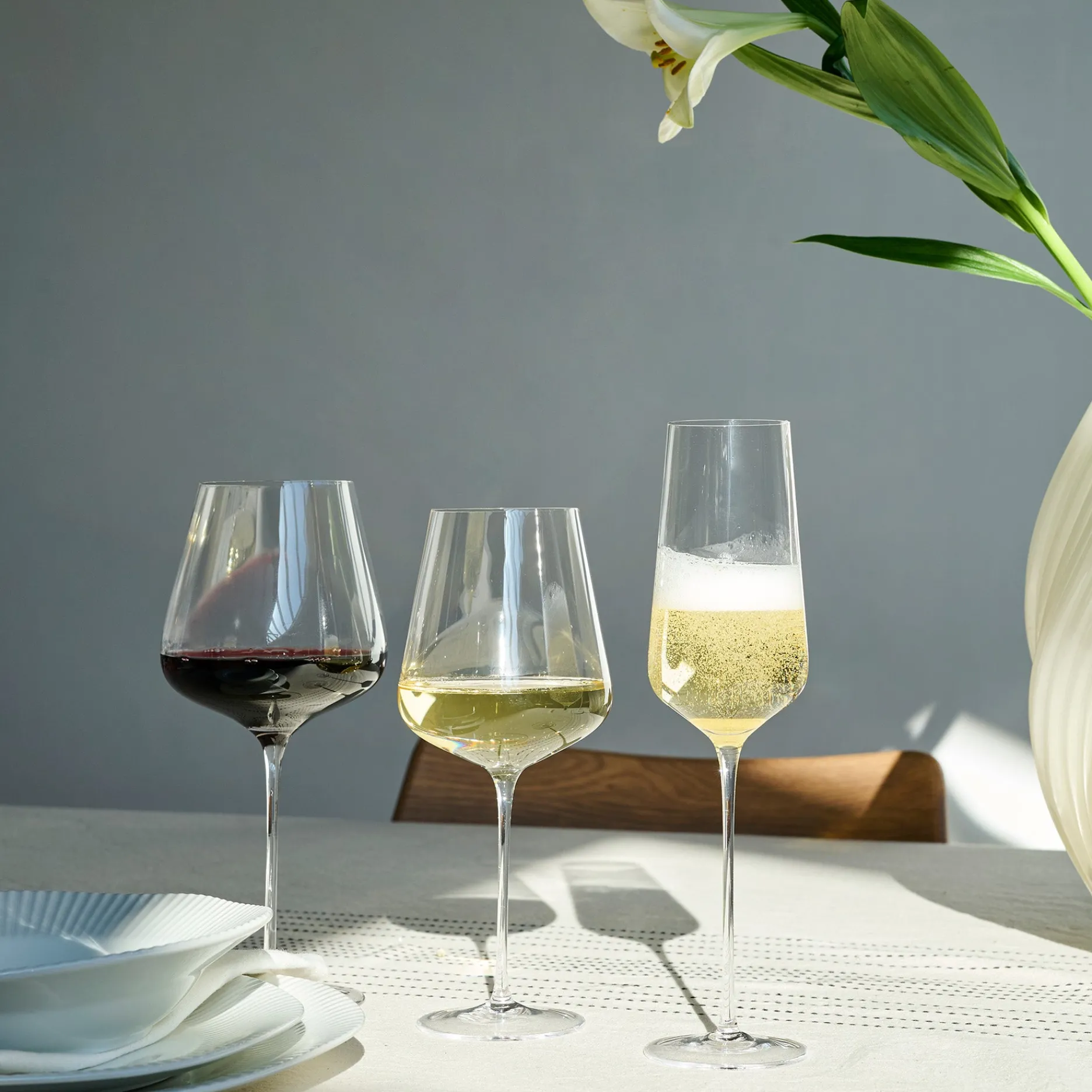 Sinnerup Glas-Provence (Bordeaux rødvinsglas) i krystal - 2 stk