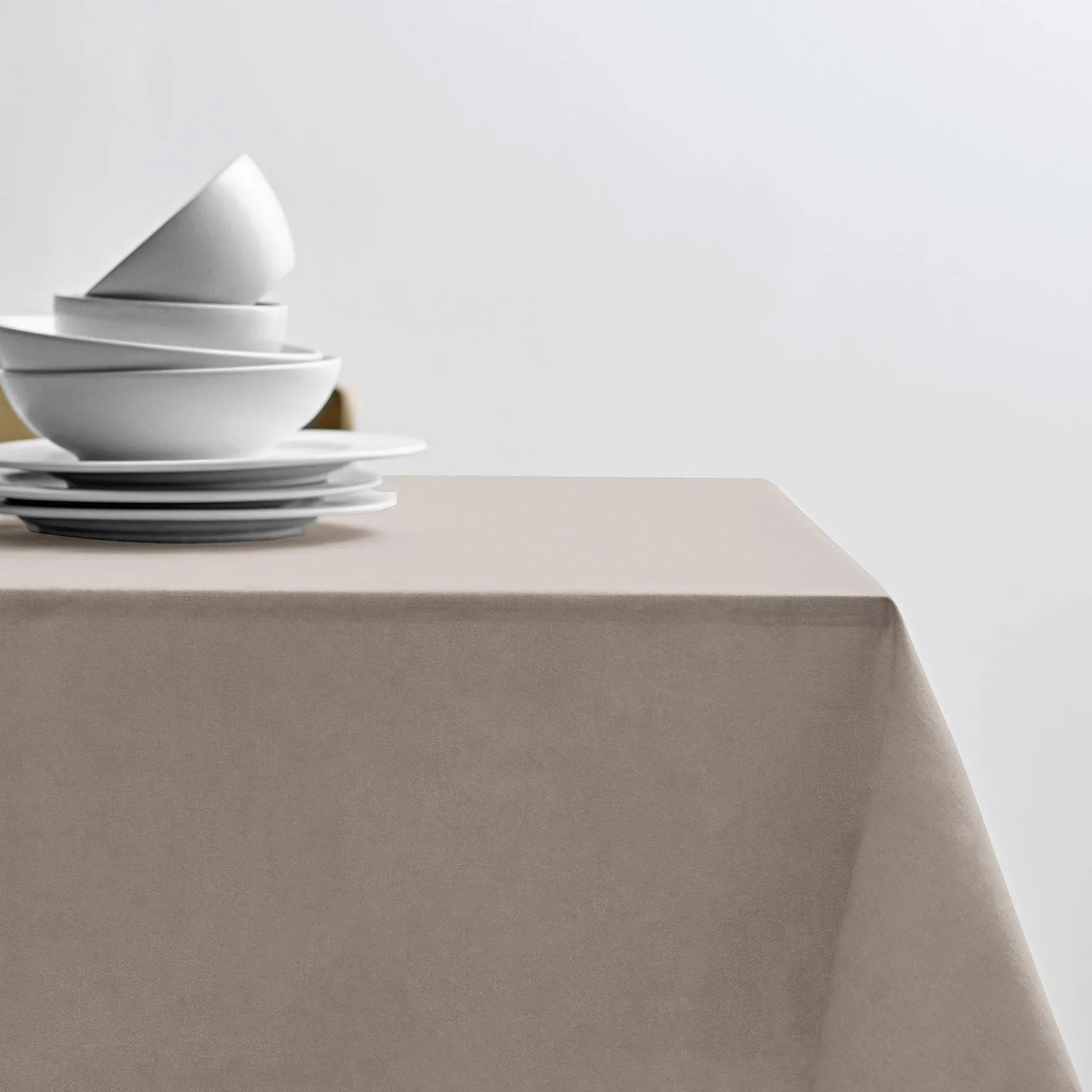 Södahl Tilbud|Duge-Pure Linen dug Ø160 cm nature