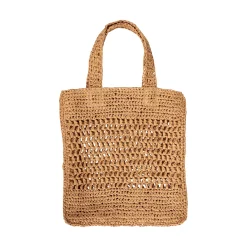Sinnerup Tasker-Raffia hæklet net