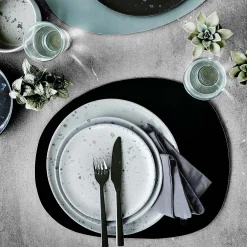 Aida Dækkeservietter-RAW dækkeserviet soft surface black