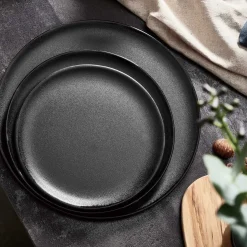 Aida Stel-RAW middagstallerken Ø28 cm titanium black