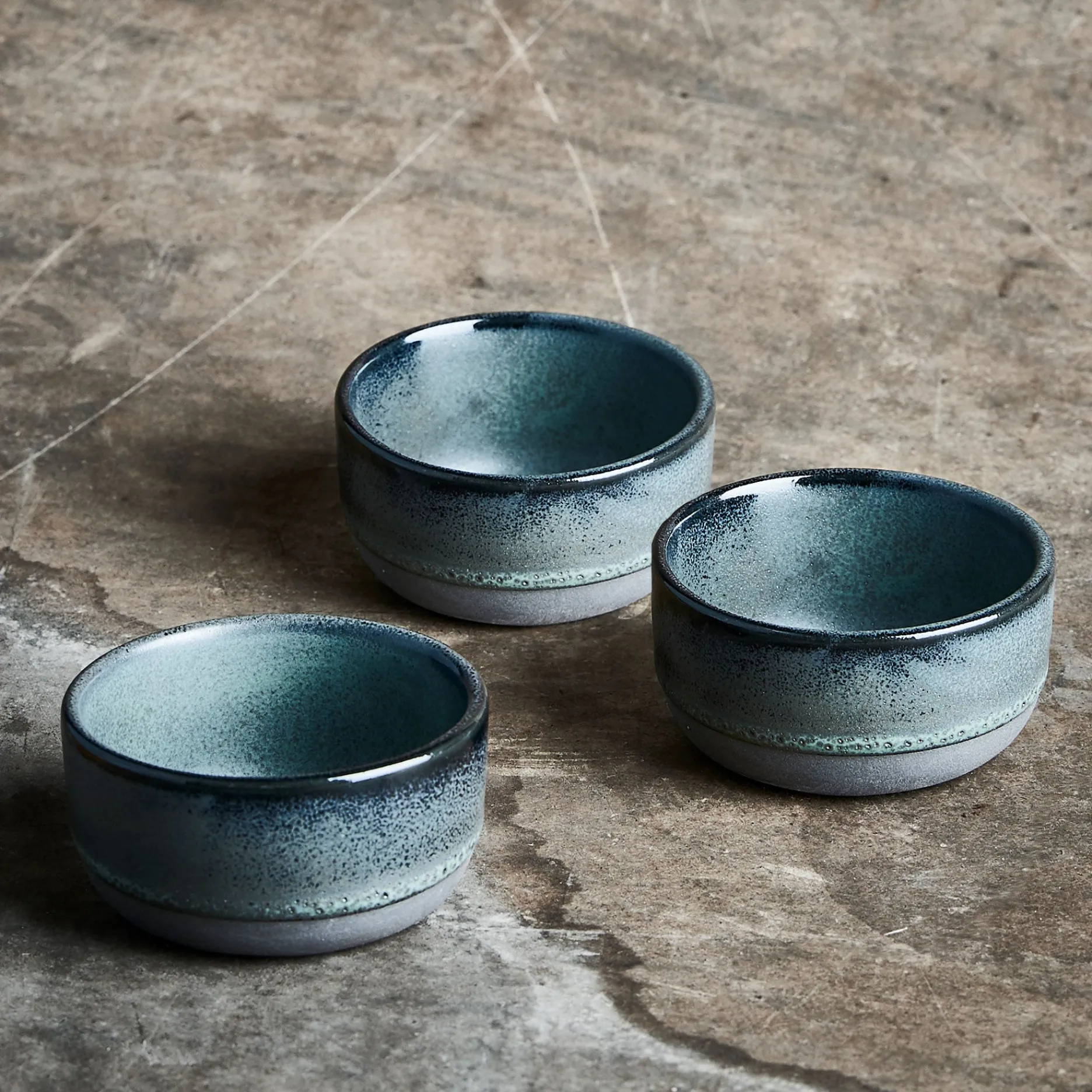 Aida Ovnfaste Fade-RAW miniskål 3 stk. northern green
