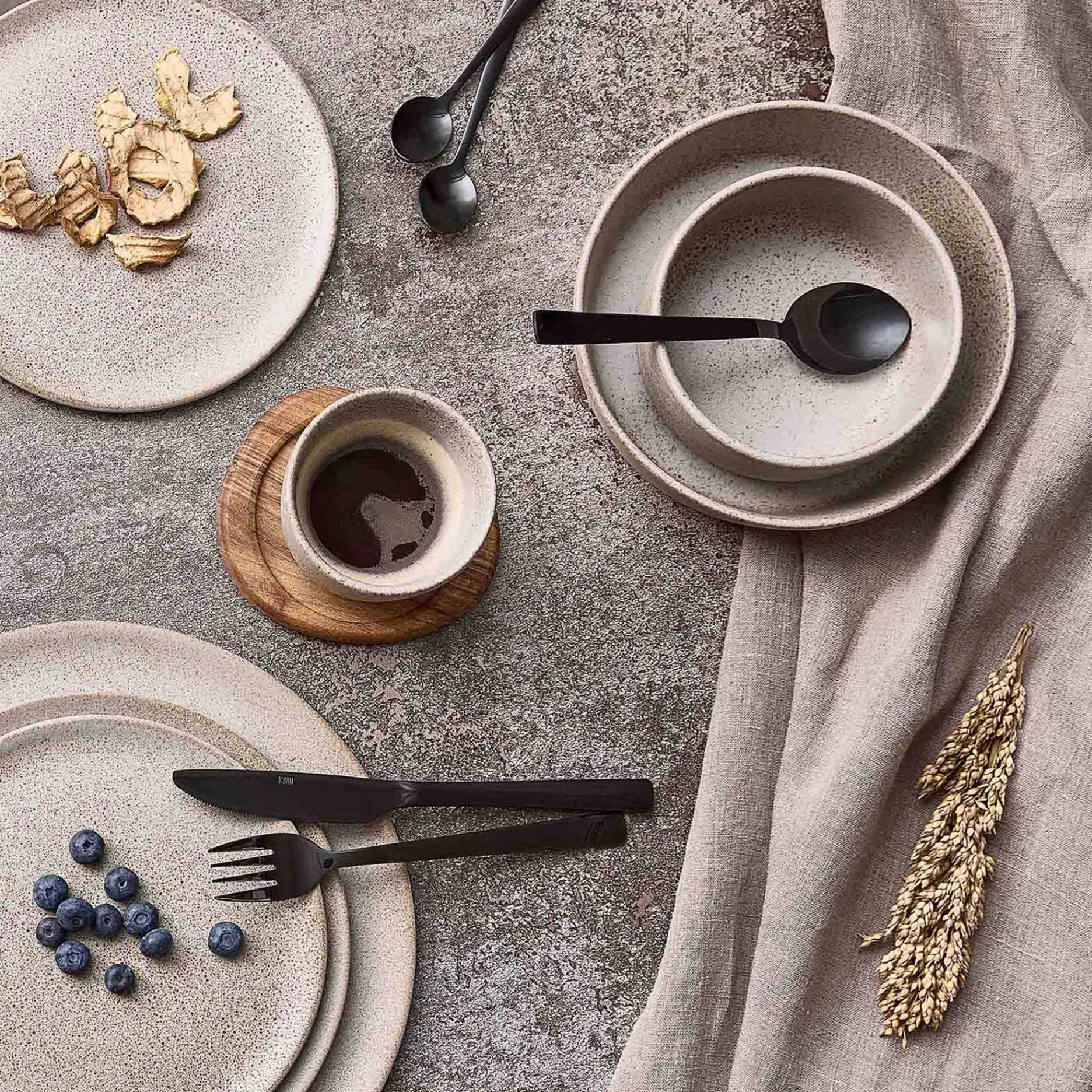 Aida Tilbud|Stel-RAW skål Ø13,5 cm sandy beige
