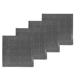 Södahl Tilbud|Stofservietter-Refined serviet damask 4 stk grey