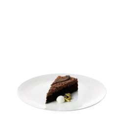 Aida Stel-Relief desserttallerken Ø20 cm 4 stk hvid