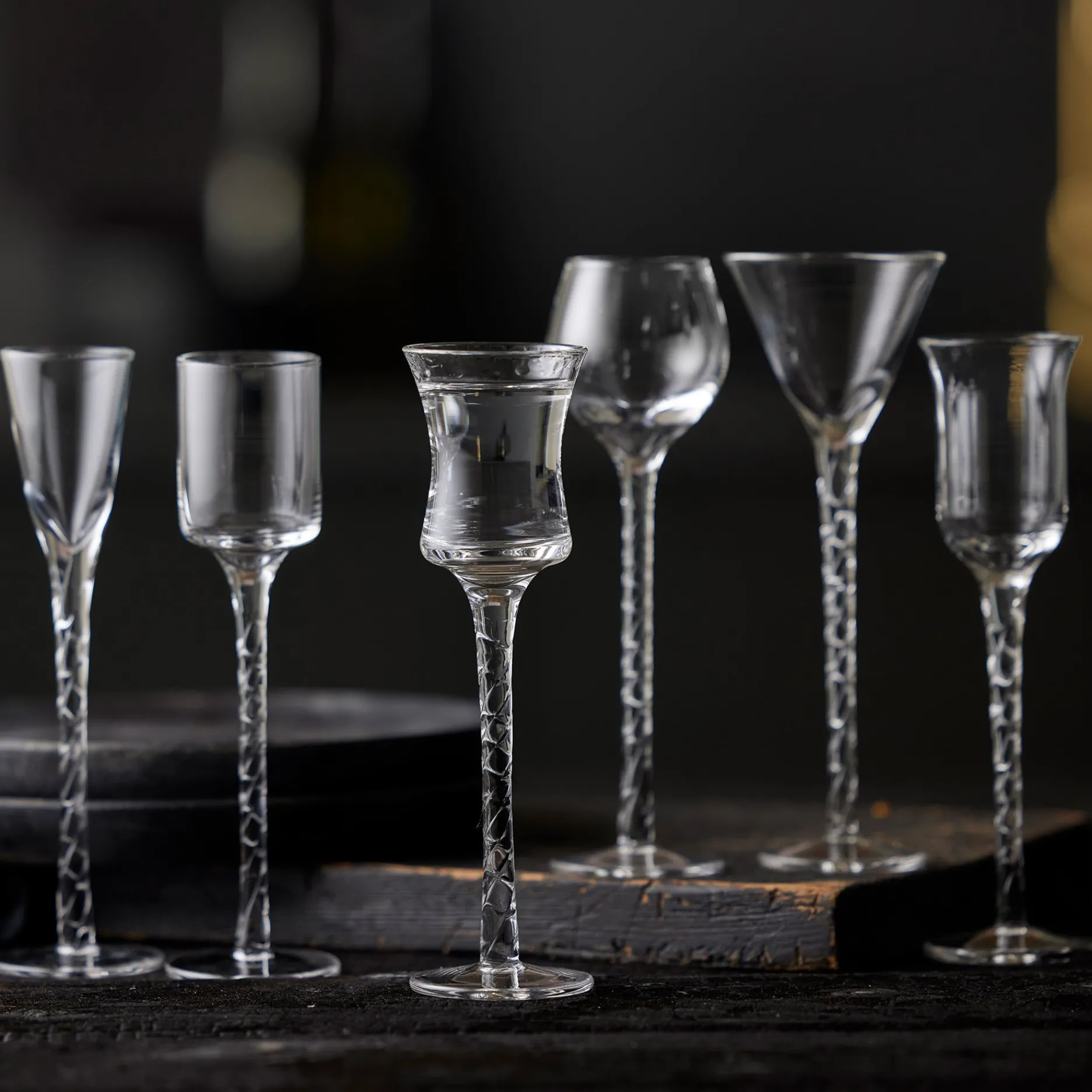 Lyngby Glas Tilbud|Bar & Vin-Rom snapseglas 6 stk