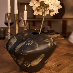 Sinnerup Vaser-Sculpted bred vase Ø27 cm