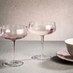 Aida Bar & Vin|Glas-SØHOLM Sonja champagneskål raspberry