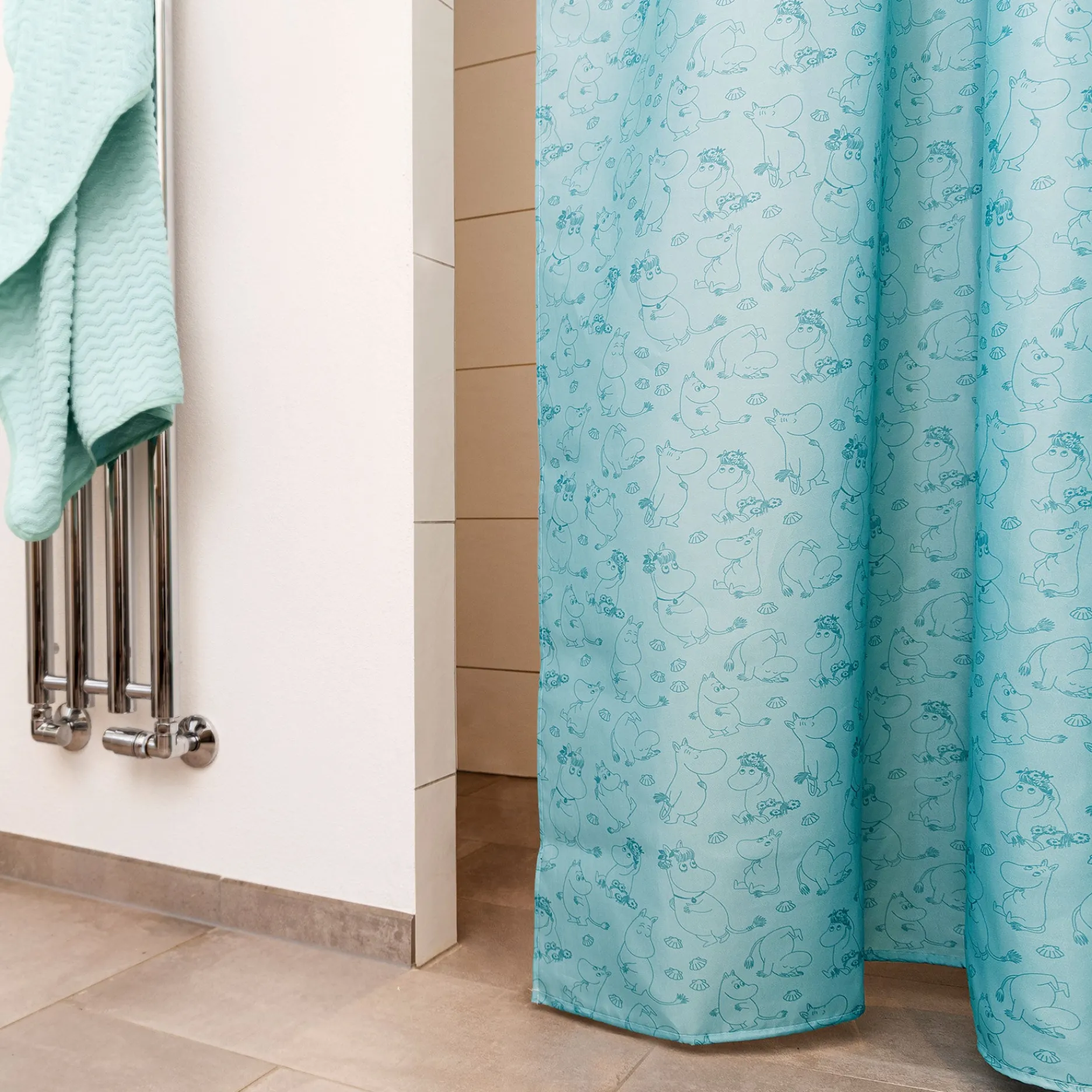 Dsignhouse Badeforhæng-Shower curtain 180 x 200 Misty